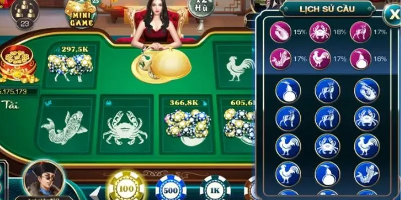 Thường xuyên rèn luyện trong game Bầu Cua online